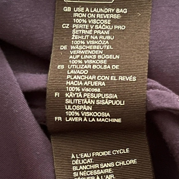 & Other Stories Satin Double Strap Minimalist Deep Blue Midi Dress - Picture 8 of 8